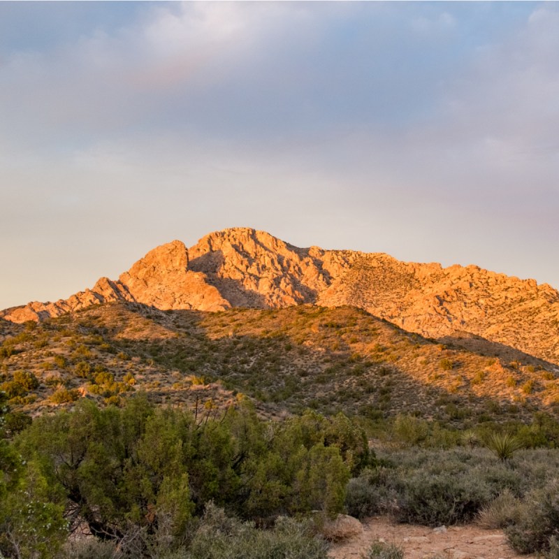 Avi Kwa Ame, or Spirit Mountain, in the proposed Avi Kwa Ame National Monument.