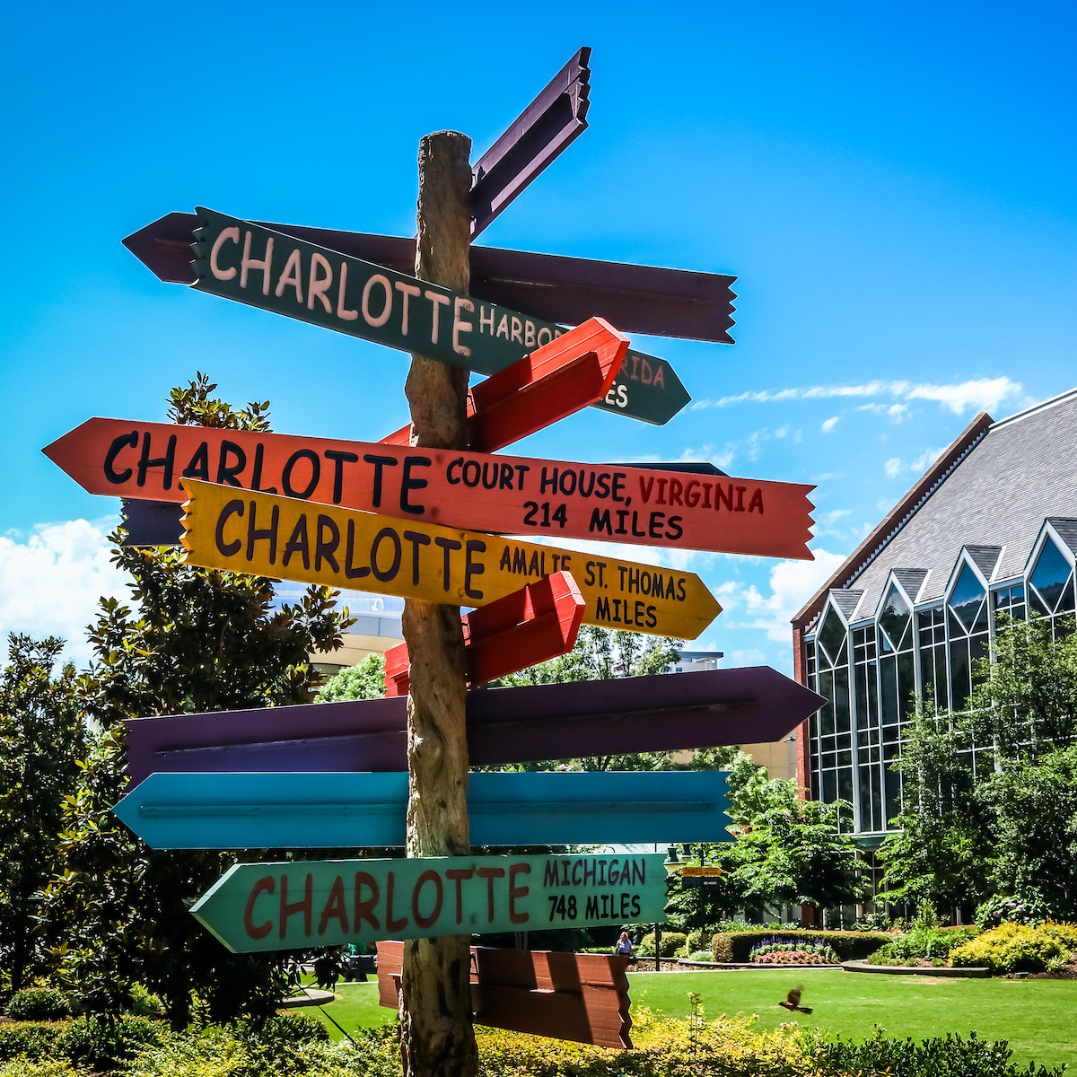 Signs in Charlotte, North Carolina