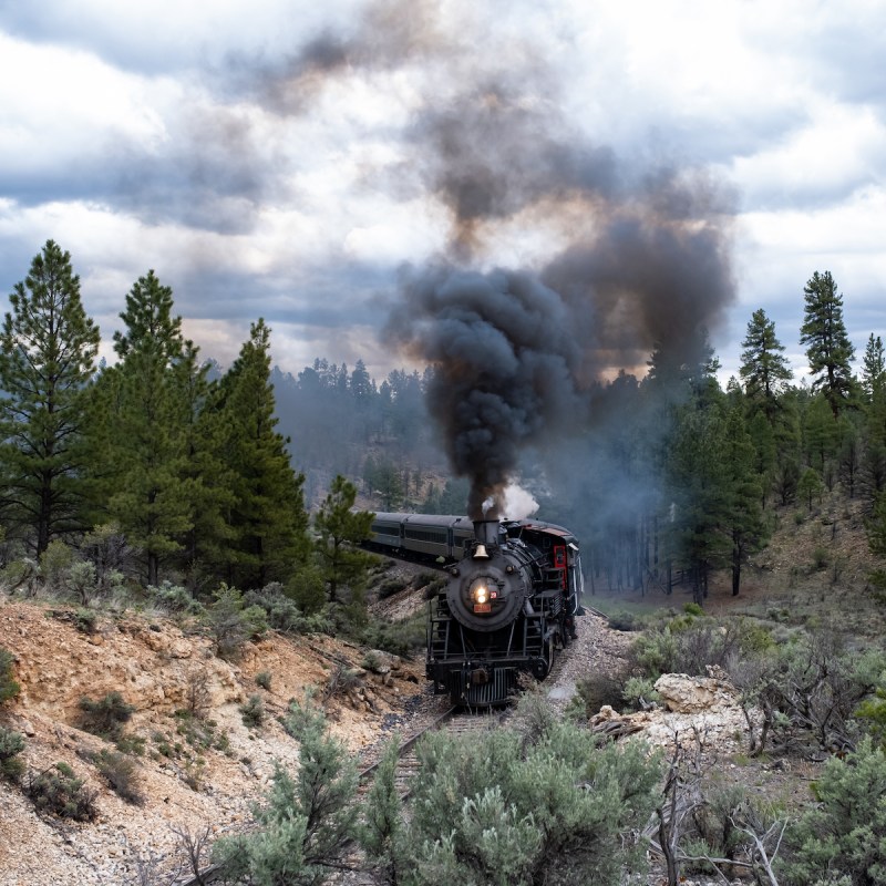 Grand Canyon Railway steam engine