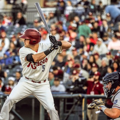 Minor league baseball action