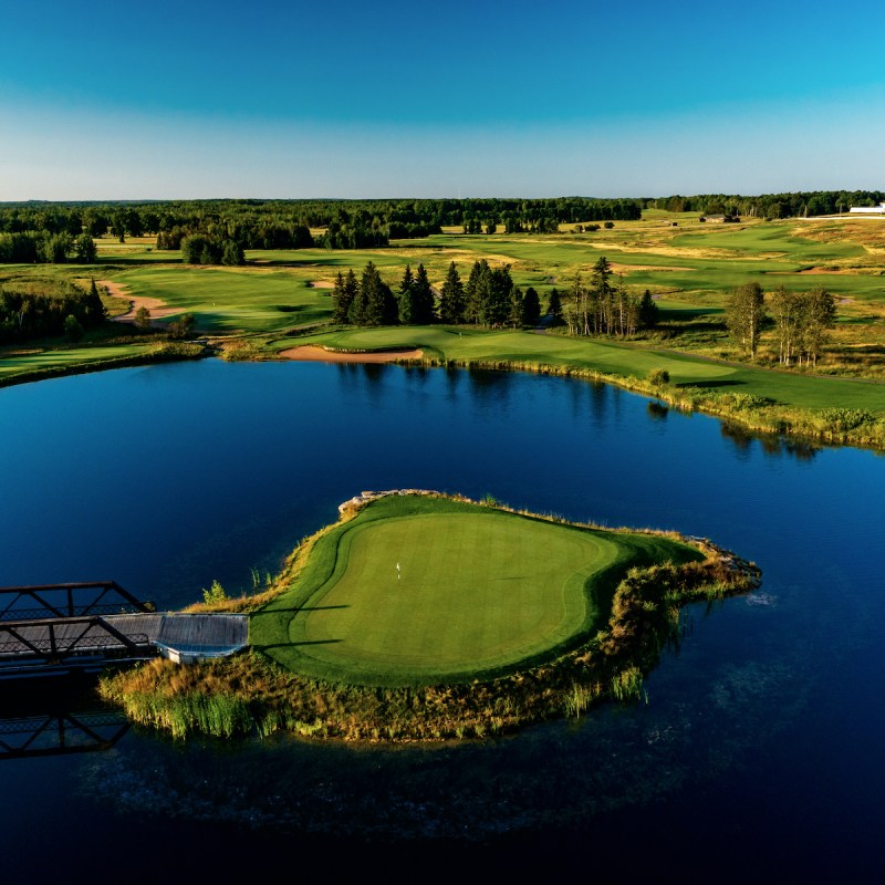 Sweetgrass 15th hole.