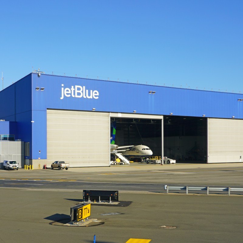 JetBlue hangar at JFK Airport