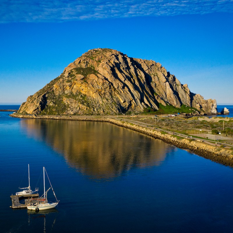 Morro Rock in California