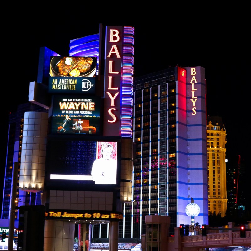 Bally's Hotel and Casino in Las Vegas, Nevada.