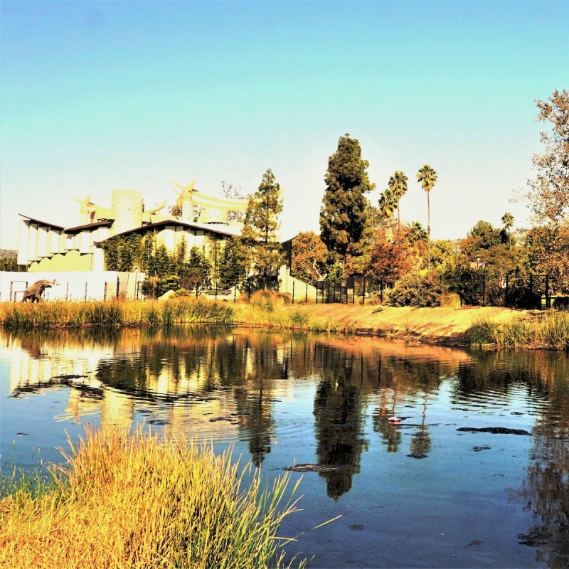 the Lake Pit with the Amphitheater at the background.