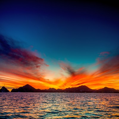 Sea off the Coast of Cabo San Lucas.