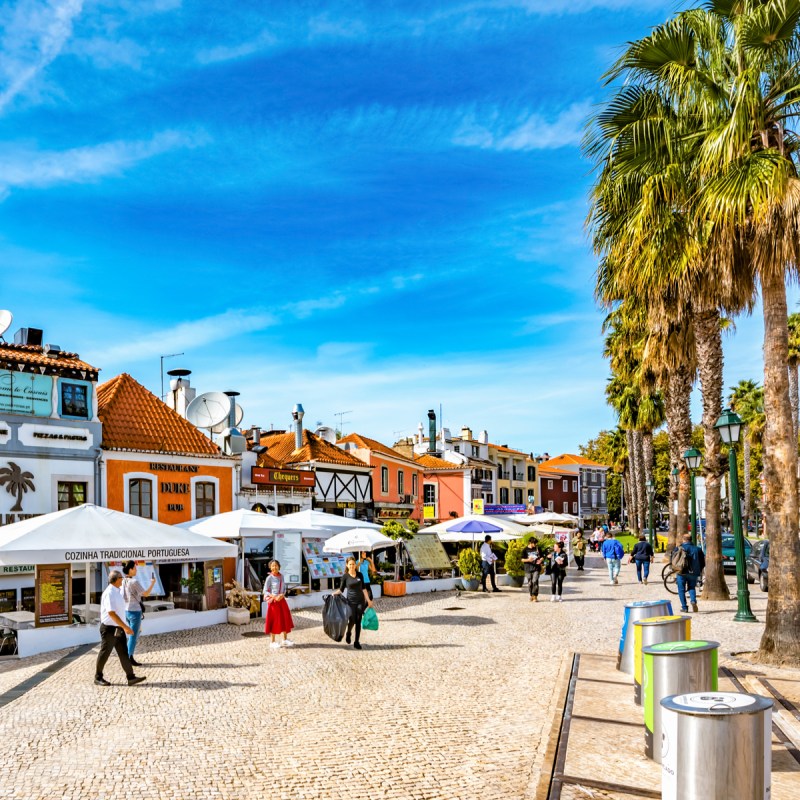 Cascais, a Coastal Resort Town and Tourism Destination in the West of Lisbon.