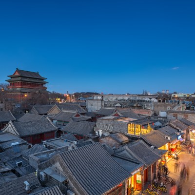 landscape of hutong beijing