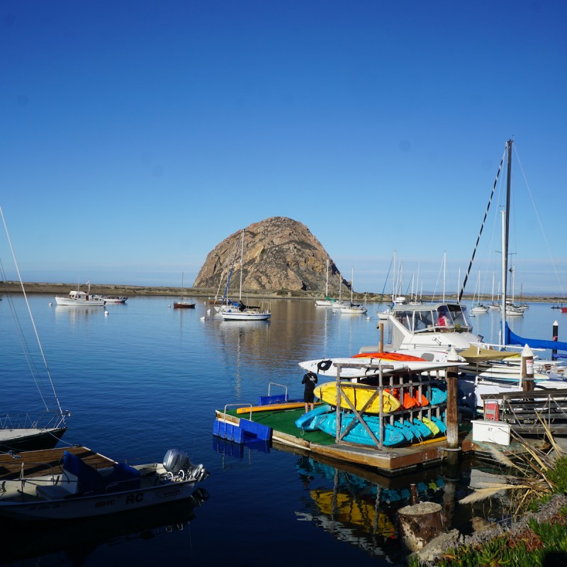 boats on Morro Bay