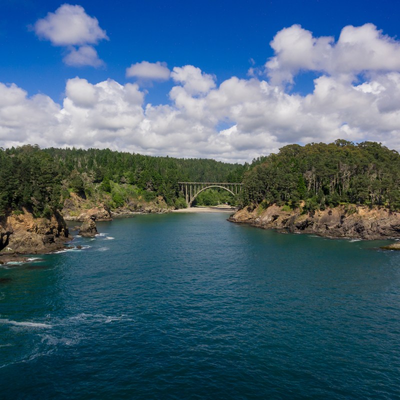 Russian Gulch State Park