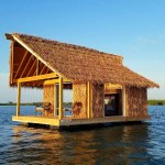 Floating tiki hut vacation rental in Key West