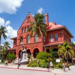 The historic Custom House in Key West, Florida.