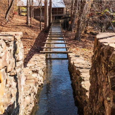 John Wesly Halls Mill at Tannehill Ironworks Historical State Park.