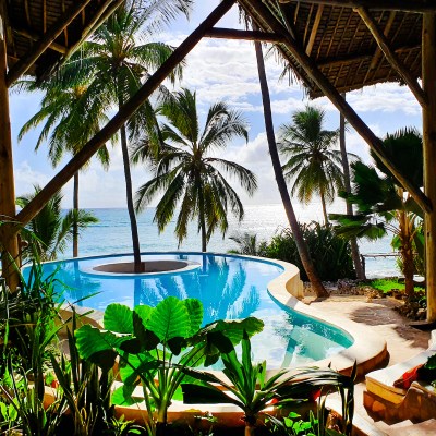 pool at Asili Villa, Matlai Hotel, Zanzibar.