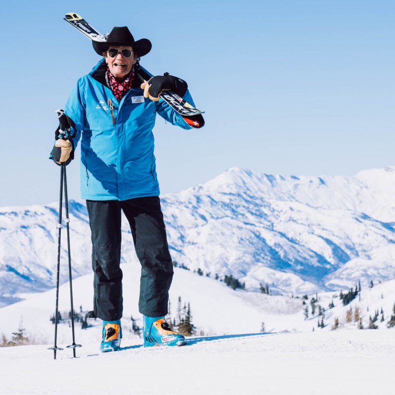 John Burrows at Powder Mountain