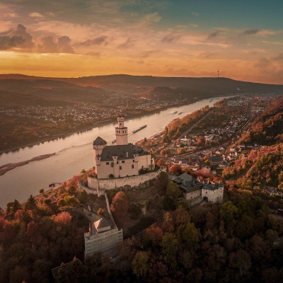 Marksburg Castle in Germany