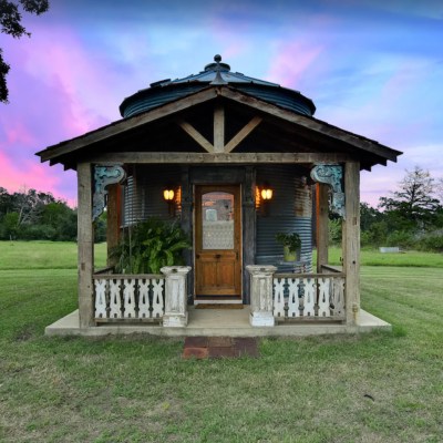 Silo Cabin Rental in Texas Hill Country