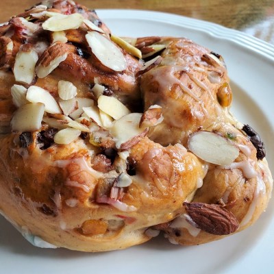 Stollen Bread from the Old German Bakery and Restaurant