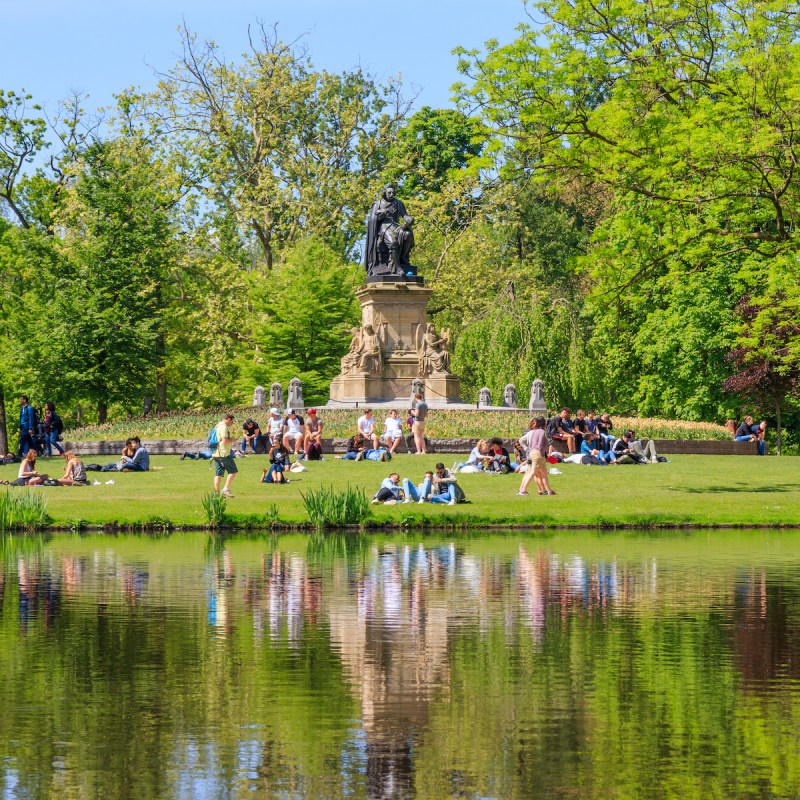 Vondelpark in Amsterdam, Netherlands