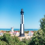 Cape Henry Lighthouse at Virginia Beach.