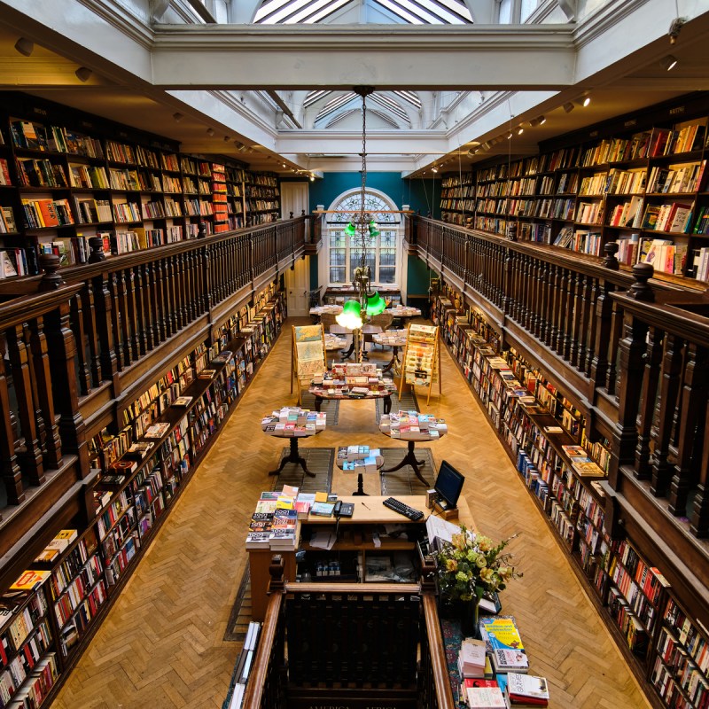 Daunt Books Marylebone Interior Landscape