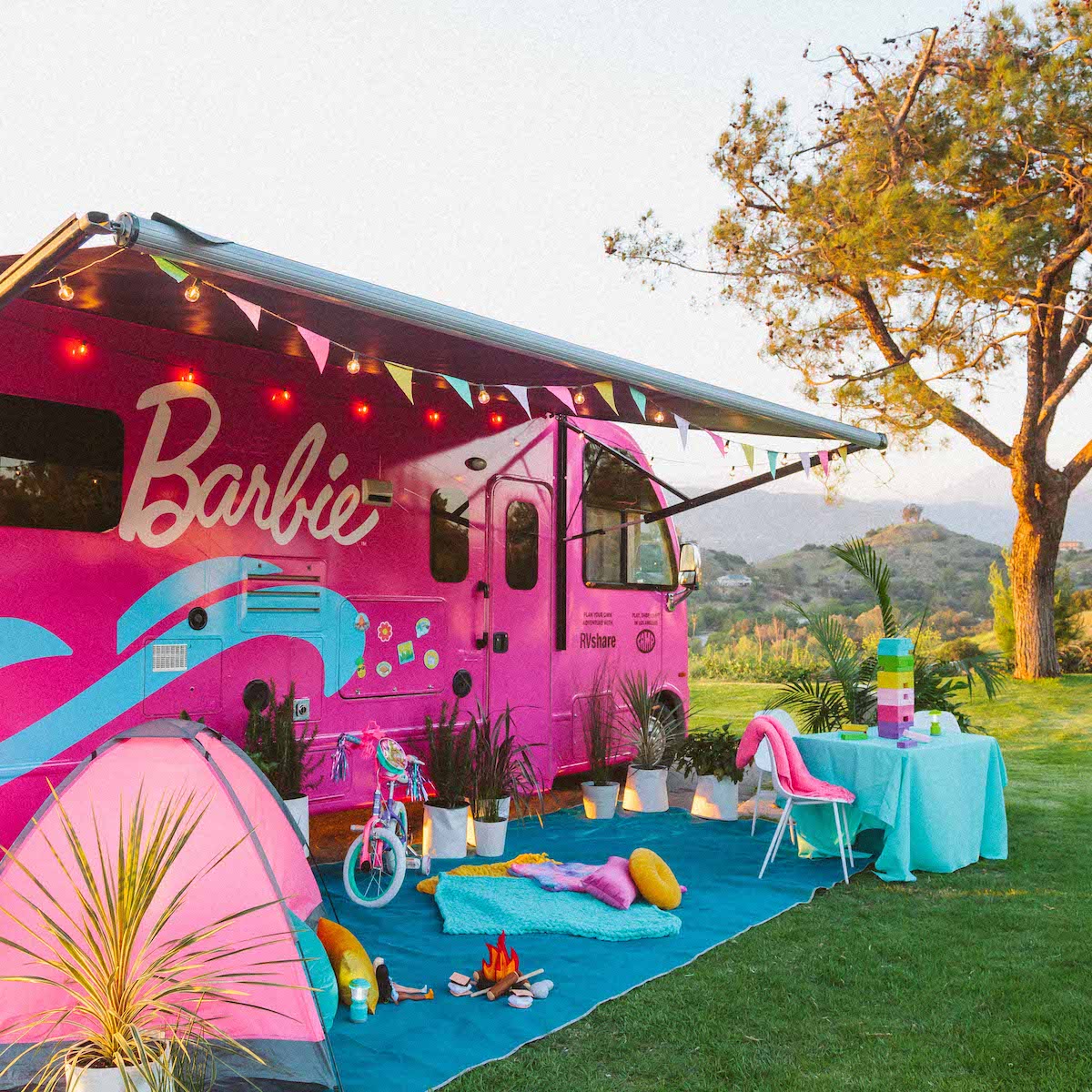 Barbie's Iconic DreamCamper Is Now A Glamping Experience, How You