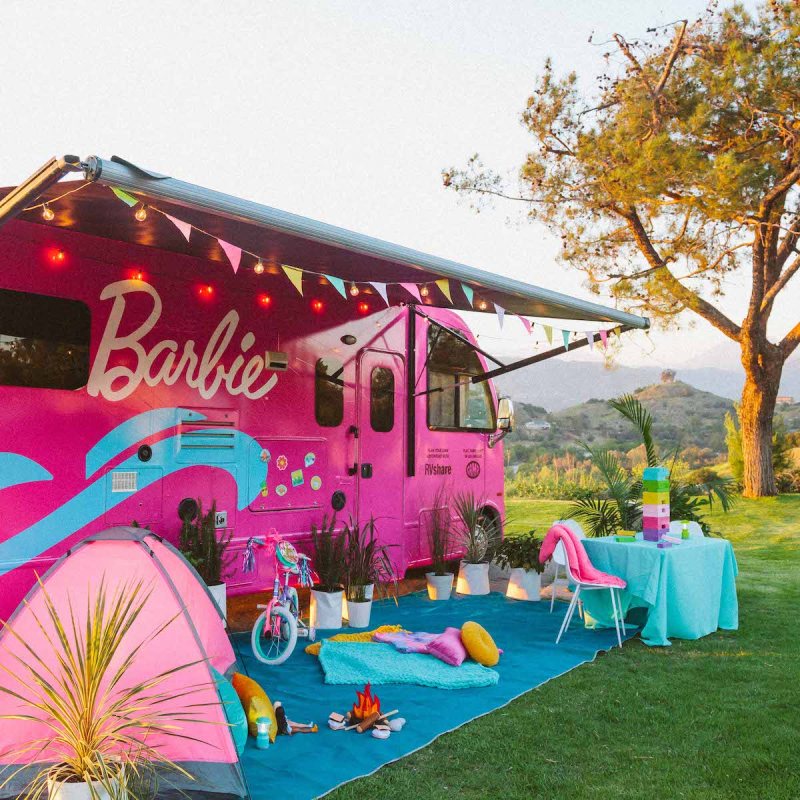 Barbie's Iconic DreamCamper Is Now A Glamping Experience, How You Can Win A  Stay