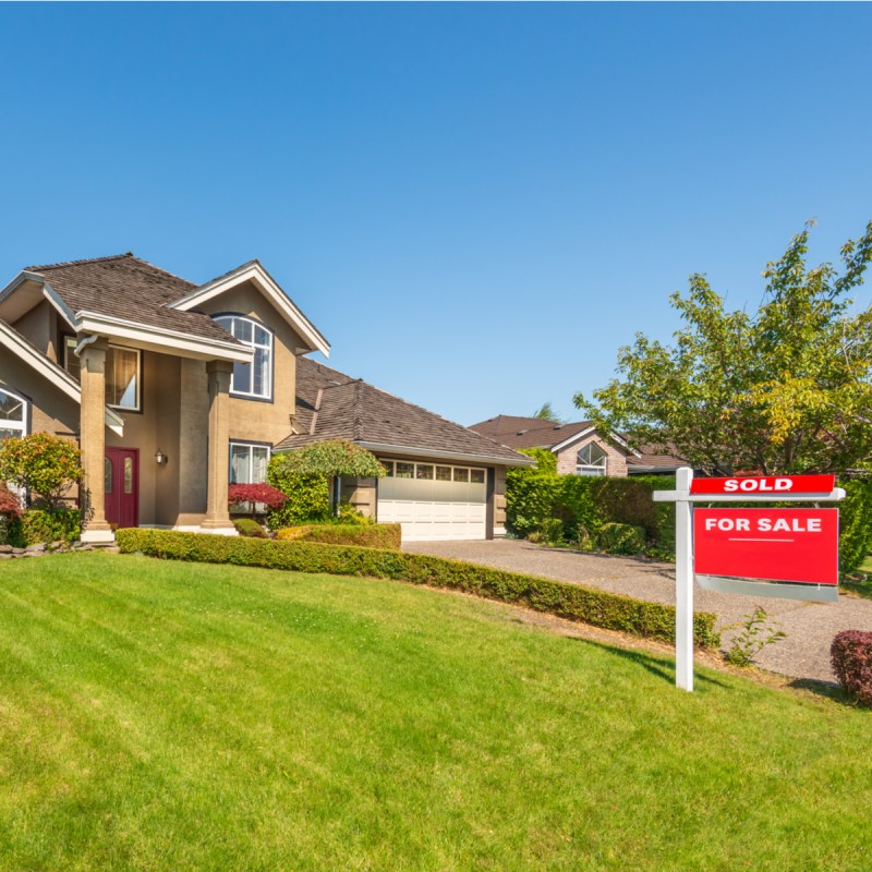 House for sale in Vancouver, Canada.