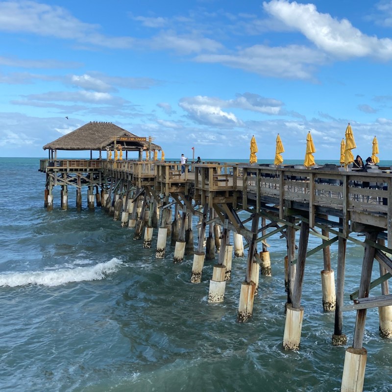 Cocoa Beach Pier near Orlando, Florida.