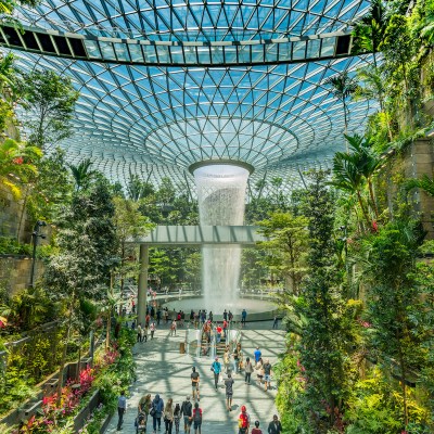 Jewel Changi Airport in Singapore