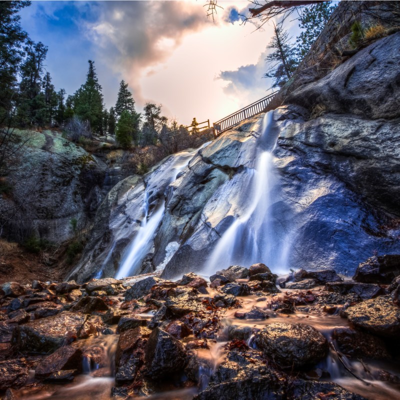 Helen Hunt Falls in Colorado.