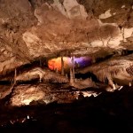 Inner Space Cavern glow of the lit-up rooms