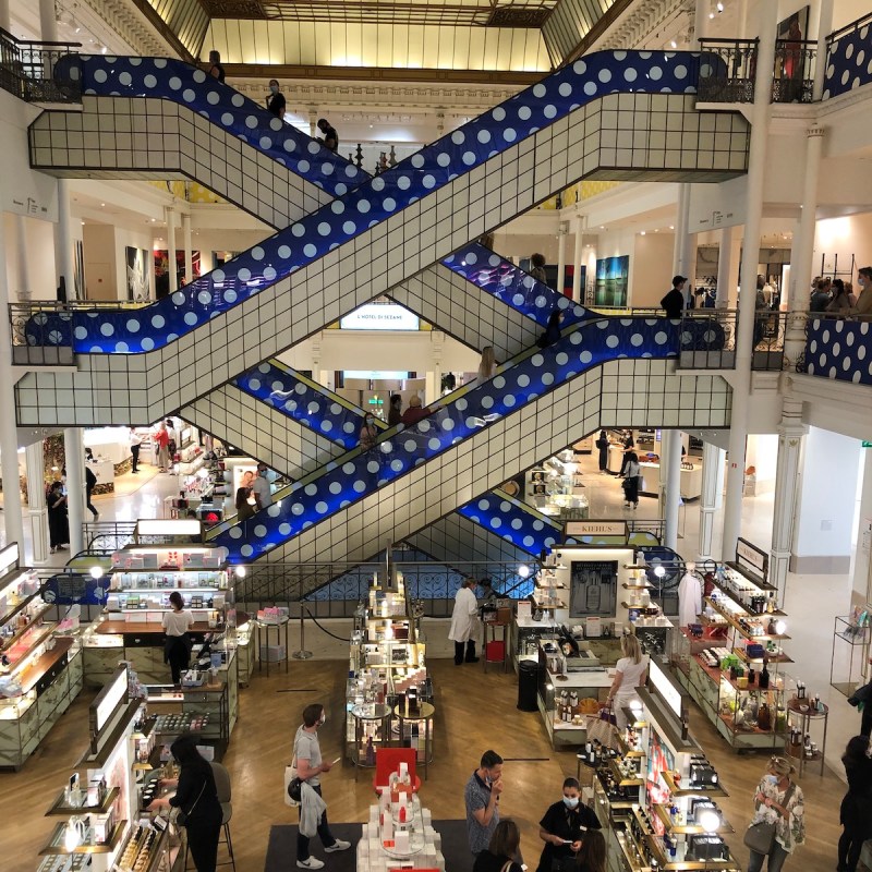 Le Bon Marche at La Grande EpiceriƩ, Paris, France.