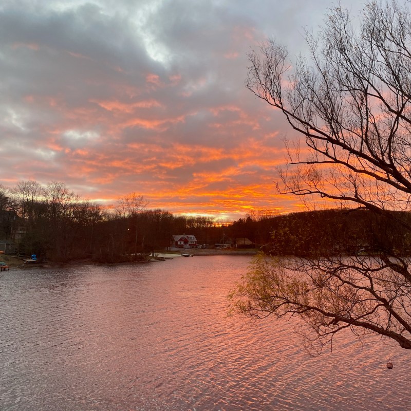 Sunset on Kemah Lake, Newton, NJ