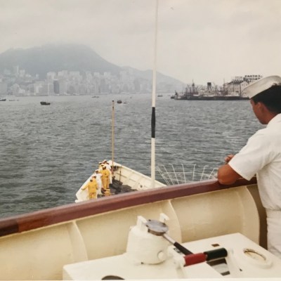 Entering Victoria Harbor, Hong Kong