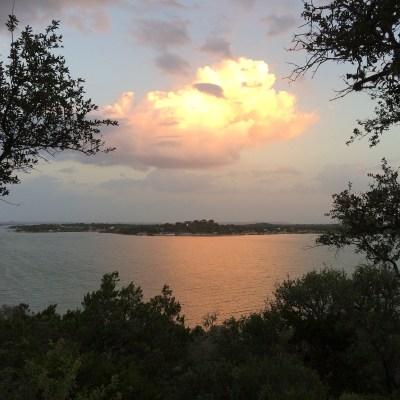 Sunset over Lake Buchanan at Canyon of the Eagles