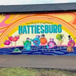 Mural in Midtown Hattiesburg