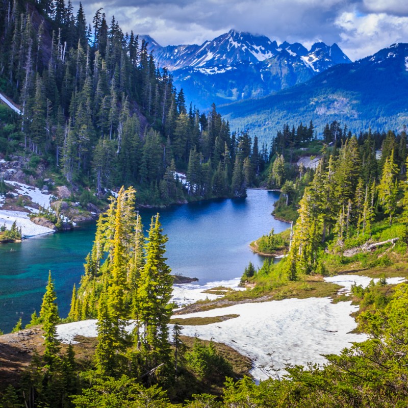 Glacier National Park in Montana USA