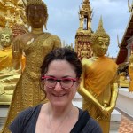 author enjoying Thailand