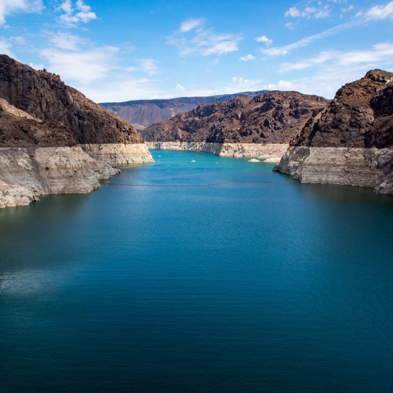 Lake Mead, Low Water Level, Hoover Dam, Colorado River