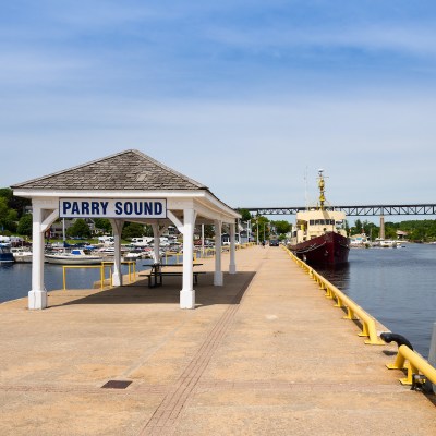 Parry Sound Harbor.