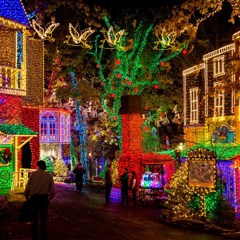 Silver Dollar City Branson Christmas Lights