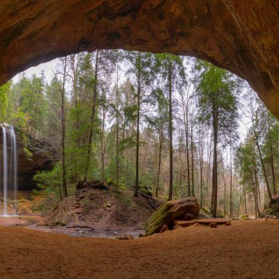 Ash Cave in Ohio's Hocking Hills State Park