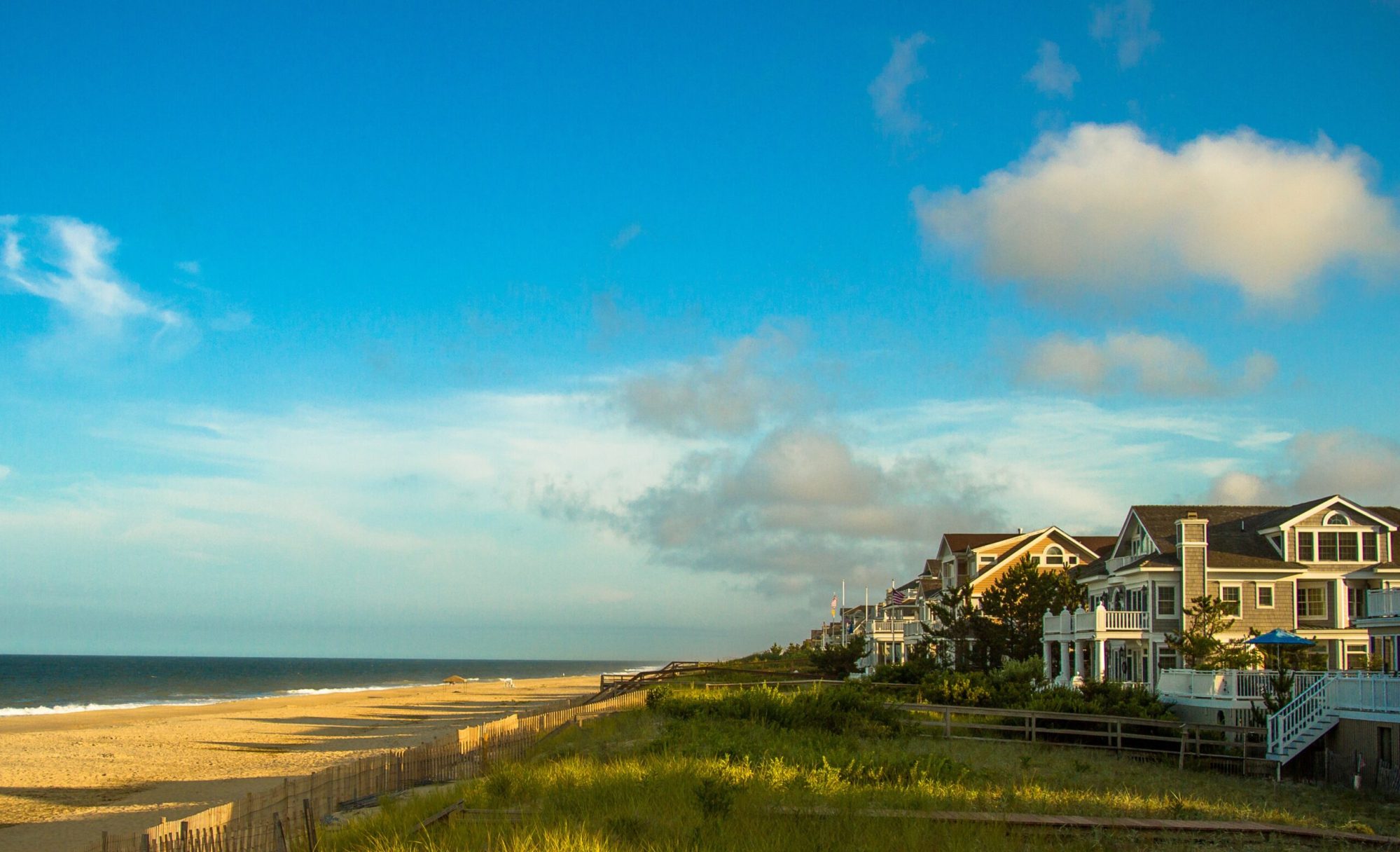 Beach houses on Bethany Beach, DE