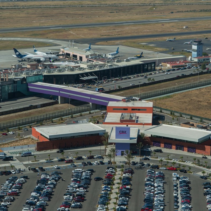 Aerial view of Cross Border Xpress (CBX)