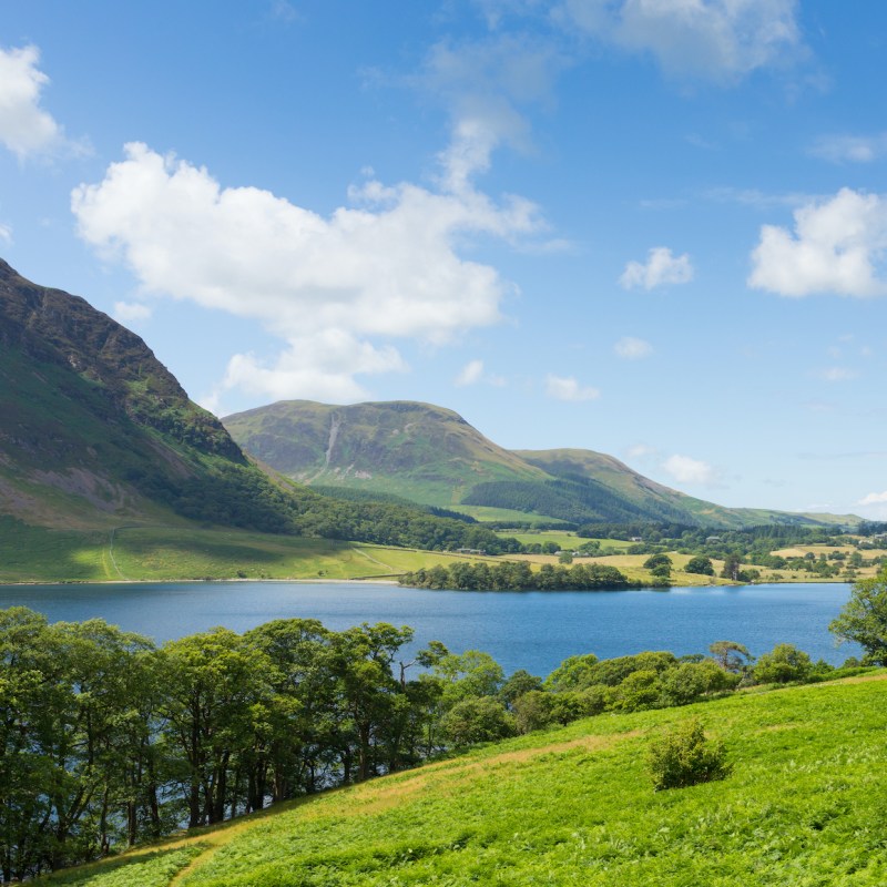 Crummock Water in England's Lake District