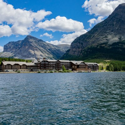 Many Glacier Hotel at Glacier National Park