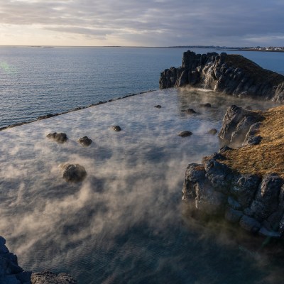 Sky Lagoon in Iceland