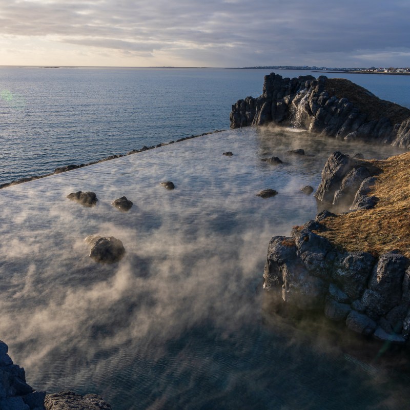 Sky Lagoon in Iceland