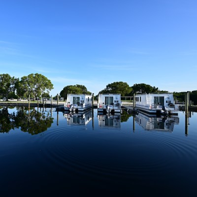 Flamingo Marina in the Everglades